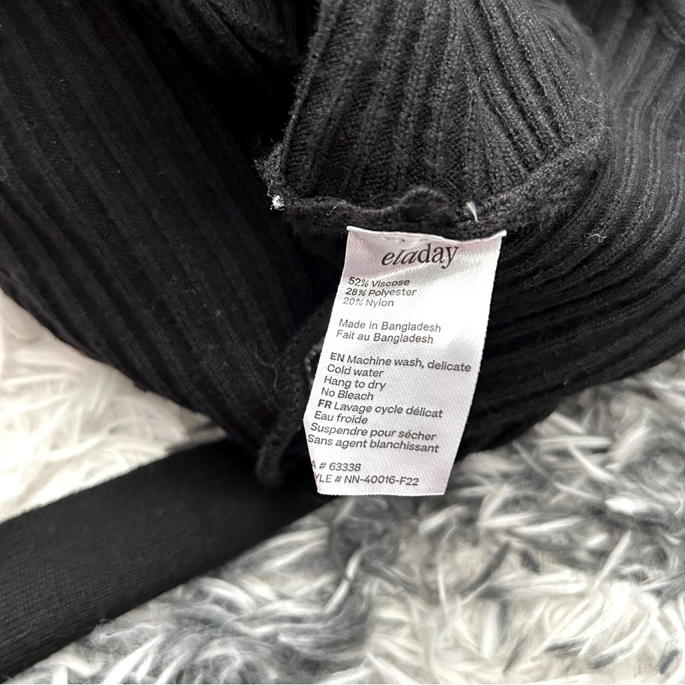 NWT Eladay Crop Wrap Sweater - Picture 6 of 6